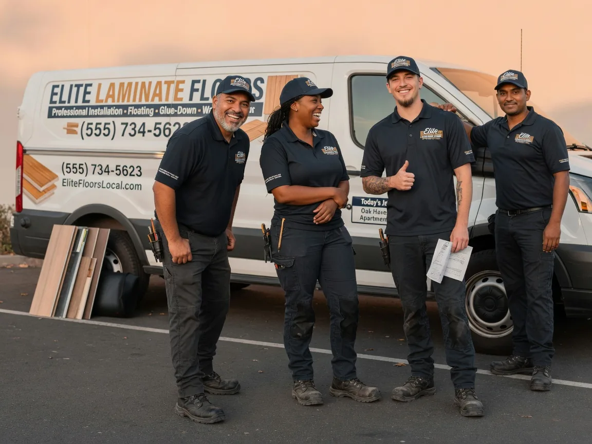 Laminate flooring installation company in Del City, OK